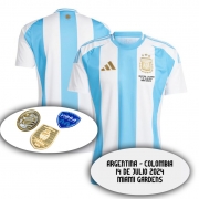2024 Americas Cup Argentina Home FInal Soccer Jersey